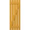 Ekena Millwork Americraft 5-Board (2 Batten) Wood Spaced Board-n-Batten Shutters w/ Z-Bar, ARW102SB519X77TUH, PR ARW102SB519X77TUH - alternate 2